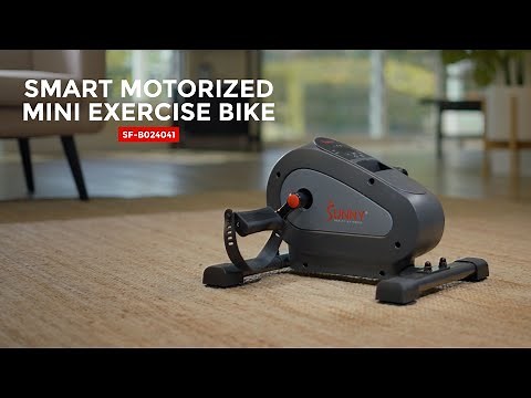 Smart Motorized Mini Exercise Bike | Sunny Health & Fitness
