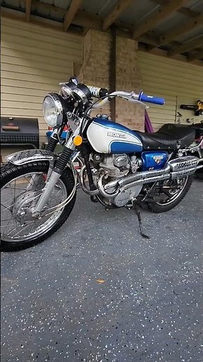 1973 Honda CL350 Scrambler!! #honda #motorcycle #dirtbike #viral #fast