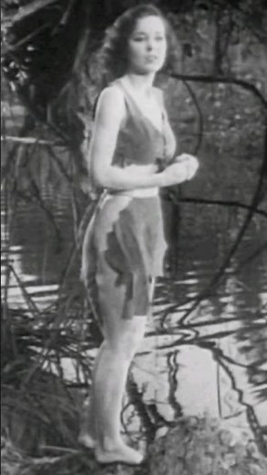 Maureen O'Sullivan had an appendectomy during the filming of Tarzan And His Mate. #tarzan #barefoot