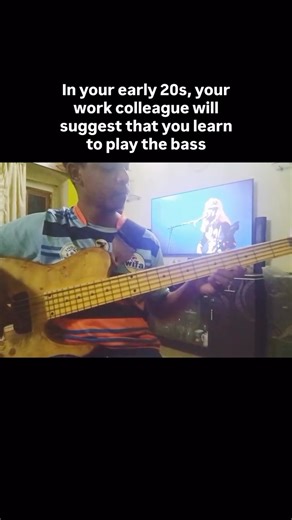 Vinsferd Fernandes on Instagram: "And learning never ends. Crazy how one small, random suggestion can flip the script. 🎸 P.S. @ambertdsouza, thanks for the suggestion bro 🙌🏽😂 . . . #inyour20s #bass #goanmusicians #goa"