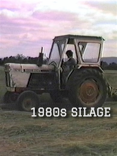 1980s Silage Harvesting with Fortschritt and Volvo BM