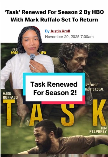 Task season 2 was just announced and I have so many thoughts. Will this be a prequel, or will they just continue on with the story without Robbie. What does a season 2 even look like. What do yall think? Are you satisfied with the way it ended or would you like a season 2? Let me know. #task #taskhbo