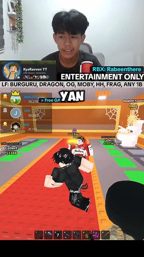 46K views · 319 reactions | mga nanalo sa giveaway natin guys kaya sumali na kayo sa live #reels #stealabrainrot #fyp #Sab #roblox | KyaRavven YT | Facebook