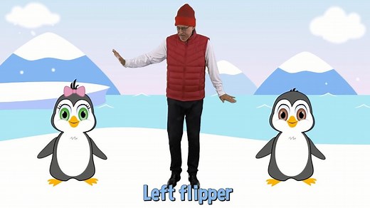 好玩的英语儿歌-Penguin Dance