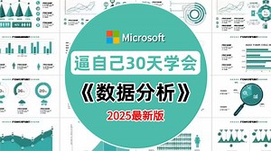 【全79集】逼自己一个月学会数据分析、挖掘、清洗、可视化从入门到项目实战，学会可做项目！