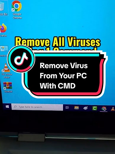 Cómo eliminar virus de tu PC usando CMD