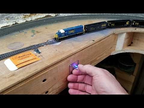 Rapido Railcrew remote HO uncoupler in N scale