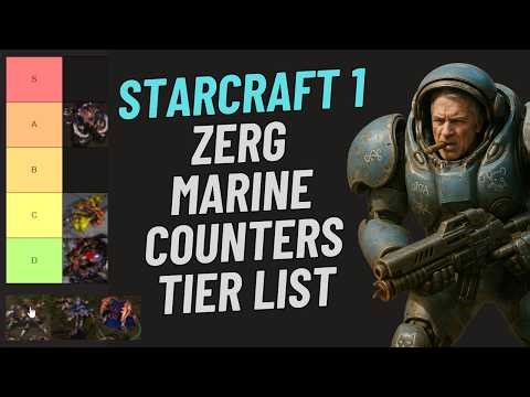Zerg Counters to Marines Tier List (StarCraft 1 Beginner Guide)