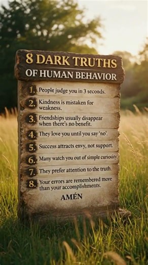 8 Dark Truths About Human Behavior (Read This Twice)