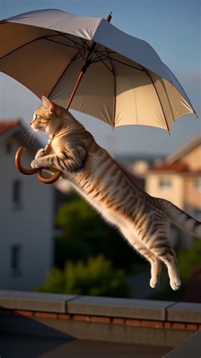 Flying Cat #cartoon #cart