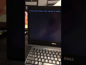 Dell latitude states: no hard drive detected