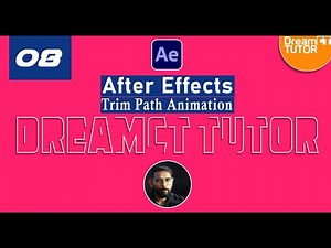 After Effects Class - 8 , Trim Path Text Animation