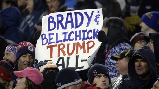 Trump and football: From school, to USFL, to the NFL kneeling controversy, to Super Bowl parties