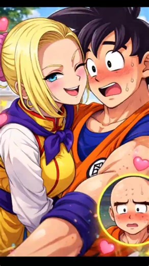 ¿GOKU SE CONFUNDE?… ¡NO ES CHI-CHI.. ES ANDROID 18! 😳🔥 | #goku #android18 #chichi #dragonball #anime