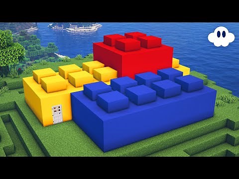 Minecraft | How to Build a Lego Brick House
