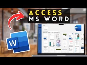 How to Access Microsoft Word | MS Word Tutorial (2025)