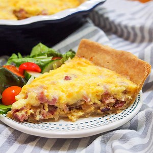 Quiche Lorraine - Caroline's Cooking