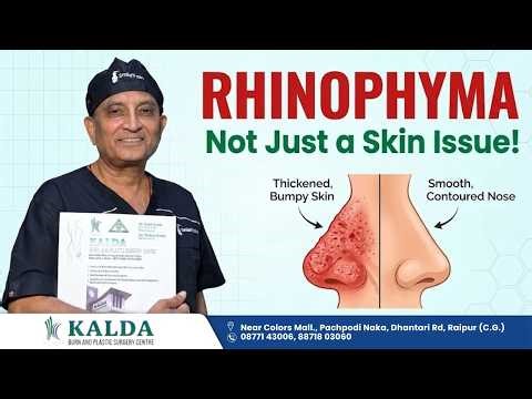 Rhinophyma Not Just a Skin Issue! | Best Plastic Surgeon In Raipur | Expert Guide