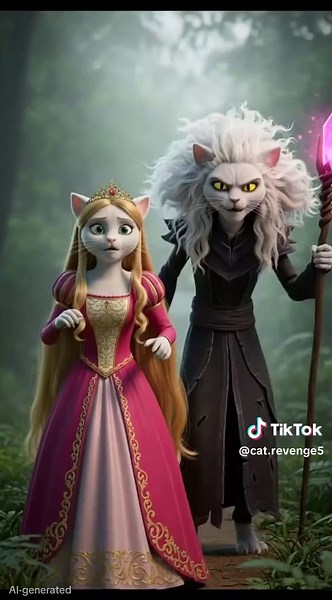 Cat's Quest for the Magical Flower 🌹