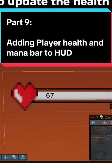 Integrating Health and Mana Bars in Game HUD