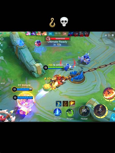 Franco First Hook to Last Hook Domination #mobilelegends #mlbb #mlbbcreatorcamp #playmaker