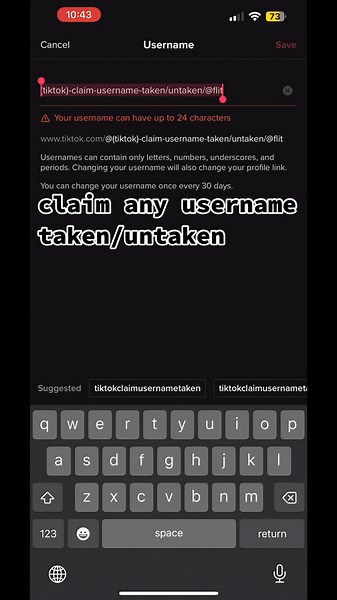 How to Get Rare TikTok Username | Claiming OGU Names