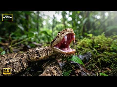 The Jungle's Silent Assassins: Top 10 Deadliest Amazonian Serpents | Wildlife Documentary 4K