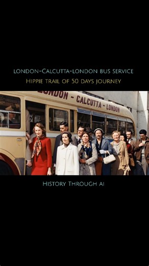 The Hippie Trail: From London to Calcutta and Back — A Journey That Changed a Generation In the 1960s and 70s, thousands of young travelers left London and followed an extraordinary overland route to Calcutta—and often back again. This legendary journey, known as the Hippie Trail, passed through Europe, Turkey, Iran, Afghanistan, and South Asia. It wasn’t just a road trip; it was a search for freedom, spirituality, music, and a different way of life. Backpacks, buses, cheap hostels, sitars, comm