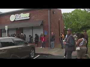 Dozens line up to purchase first medical marijuana sales in Georgia