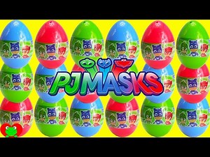 PJ Masks Surprise Eggs - Videos For Kids