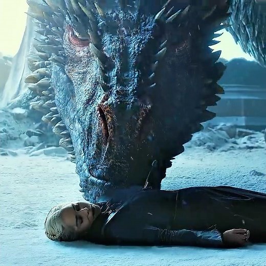 Daenerys Death: The Heartbreaking End... 💔 Drogon BURNS The Iron Throne! 🔥 | 4K