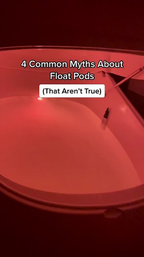 If you heard these about float pods, trust us, these are just myths! #calgary #yyc #floatpod #floattank #float #floattherapy