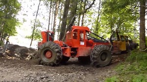 Mastering The Art Of Log Transport With Timberjack 240A
