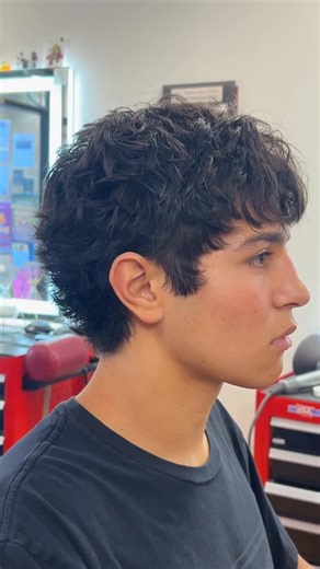 danny on Instagram: "Short textured mod/mop top _ #menshair #hairreels #texturedhair #modcut #moptop"