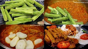 317K views · 634 shares | Swad Bhi Aur Sehat Bhi - Drumstick Potato Curry Recipe l आलू सहजन की सब्जी बनाने की विधि | Aloo Sahjan ki Sabzi kaise banaye | सहजन फली की सब्जी आलू के साथ बहोत स्वाद लगती है | Anukriti Cooking Recipes | Facebook