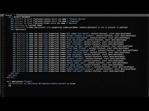 🎥 10 HOURS | AppleScript Colored Commands 🌟 | Developer Screen | Network Development