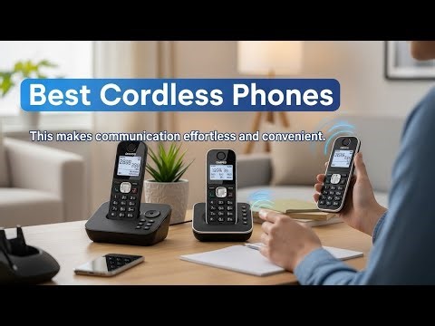 TOP 5 Best Cordless Phones 2025 | The Ultimate Cordless Phone Buying Guide — Must Watch