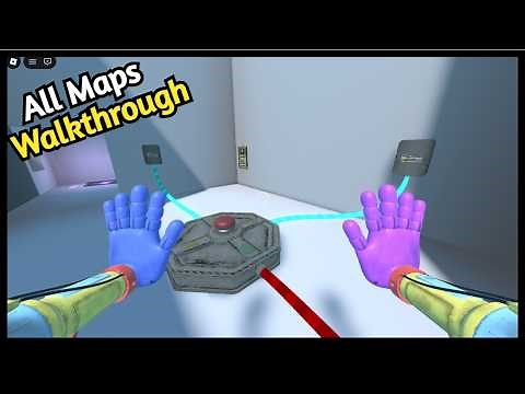 A GRABPACK TEST Roblox Walkthrough (All Maps)