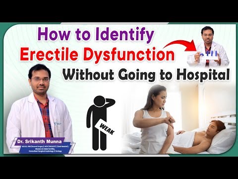 How to Check Erectile Dysfunction at Home? || Health Tips for Men || Dr. Srikanth Munna || Andro9