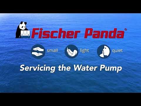 Servicing the Water Pump on a Fischer Panda Generator