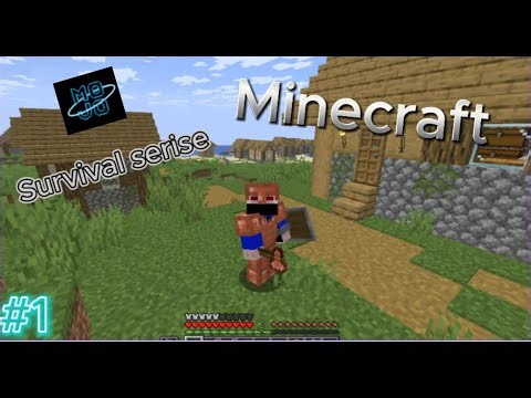 Minecraft first survival serise in MojoLunche|Part:- 1|