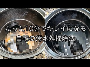自宅敷地内の汚水桝＆排水枡が簡単にキレイになる掃除法