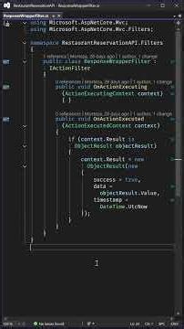 ASP.NET Core Response Wrapper Filter – Standardize API Responses Automatically