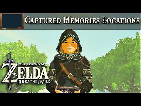 All Captured Memories Locations | Zelda, Breath of the Wild Tutorial