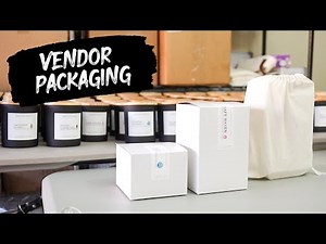 How I Package My Candle Products For Local Vendor Events
