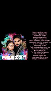 9.8M views · 229K reactions | Carlos Agassi & Sarina Agassi - Resign (Official Lyric Video) | Carlos Agassi | Facebook