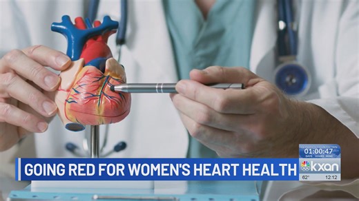 Going red for women's heart health