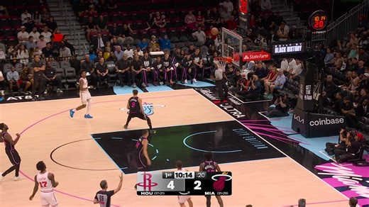 The Heat outburn the Rockets to grab the home dub 🔥🏀 ⚫ Adebayo: 24 PTS | 11 REB ⚫ Larsson: 20 PTS ⚫ Herro: 18 PTS 🔴 Durant: 32 PTS | 8 AST #NBAPhilippines #NBAHighlights | NBA Philippines