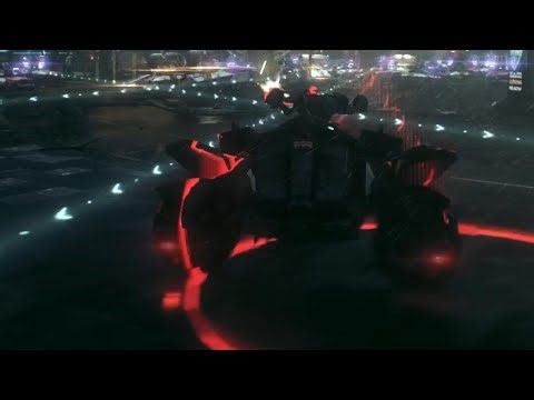 GCPD tank battle EZ in BATMAN: ARKHAM KNIGHT